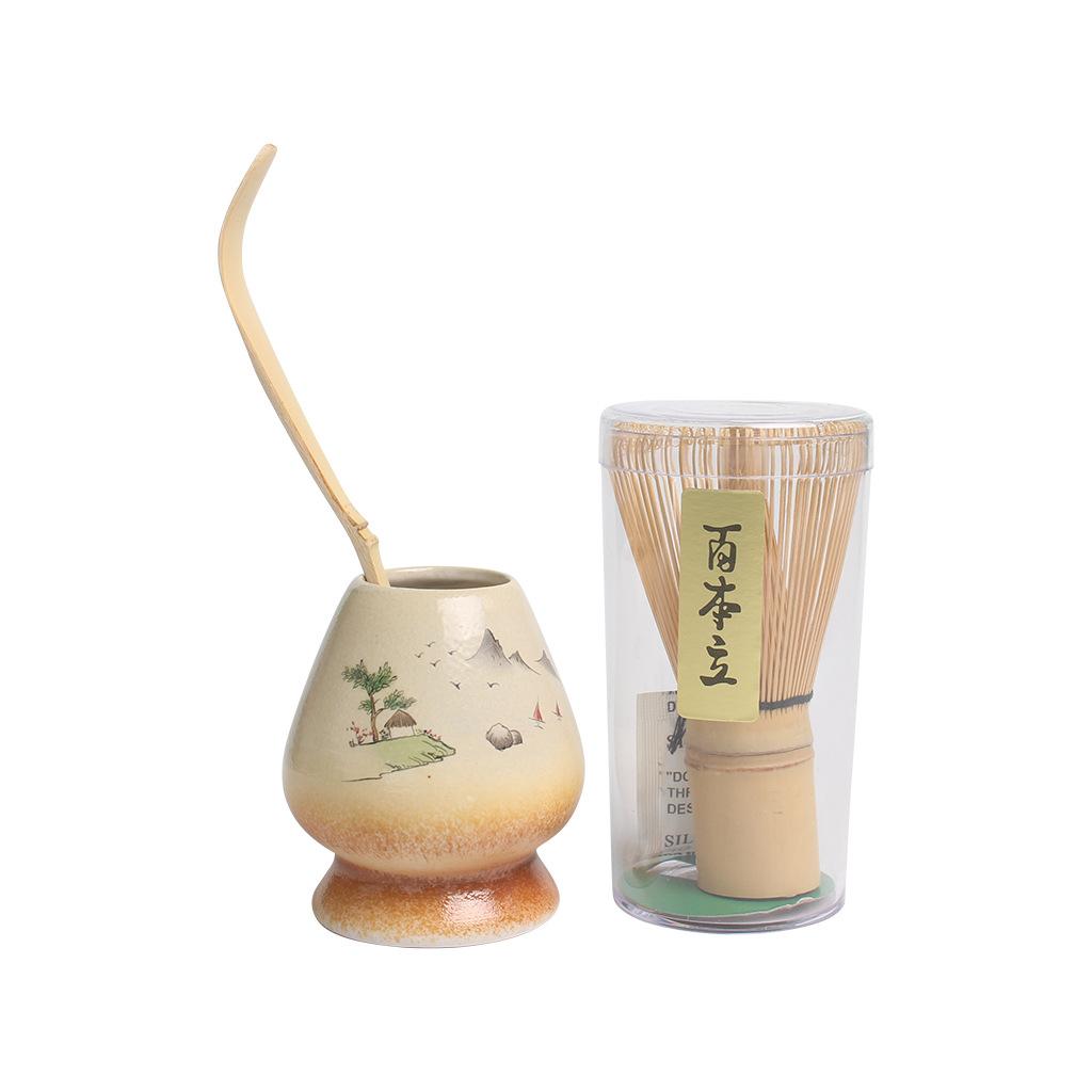 3-5pcs set Faraway Mountain Matcha Set Ceramic Kiln-Formed Teaware Accessories Matcha Bowl Bamboo Stirrer Tea Culture Kit Gifts
3-5pcs set Faraway Mountain Matcha Set Ceramic Kiln-Formed Teaware Accessories Matcha Bowl Bamboo Stirrer Tea Culture Kit Gifts