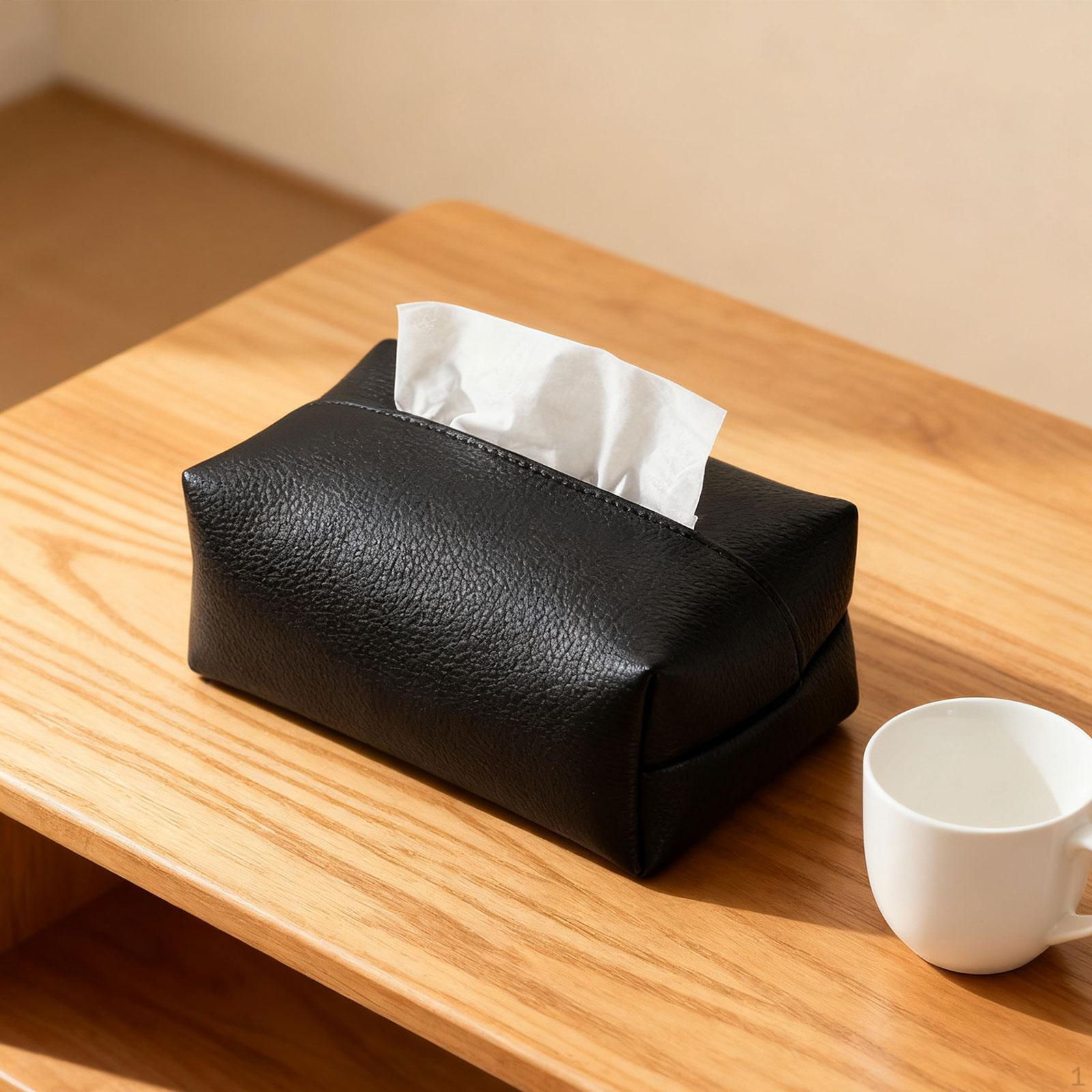 Rectangular Tissue Box Cover Organizer Facial Case Holder for Restaurant чёрный
Rectangular Tissue Box Cover Organizer Facial Case Holder for Restaurant чёрный