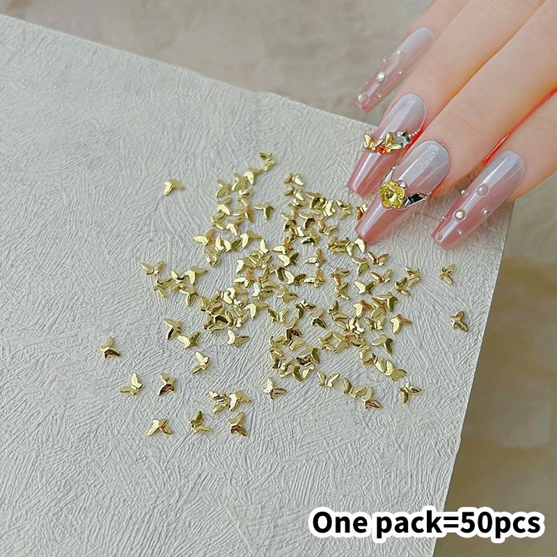 50Pcs Mini Butterfly Nail Art Charms 3D Metal Silver/Gold Diamond Butterfly Nail Art Decoration Diy Nail Accessories золотий
50Pcs Mini Butterfly Nail Art Charms 3D Metal Silver/Gold Diamond Butterfly Nail Art Decoration Diy Nail Accessories золотий