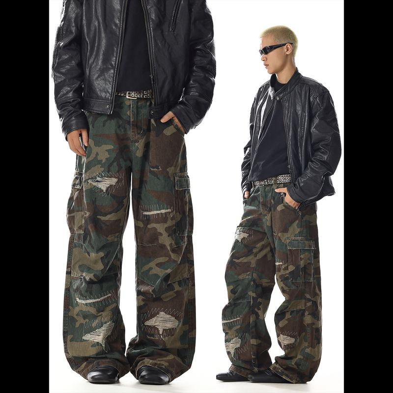 American vintage Camouflage Overalls Men s Fashion Brand Pu Shuaigao Street Design Sense Niche Casual Slimming Wide Leg Straight Pants Camouflage XXL
American vintage Camouflage Overalls Men s Fashion Brand Pu Shuaigao Street Design Sense Niche Casual Slimming Wide Leg Straight Pants Camouflage XXL
