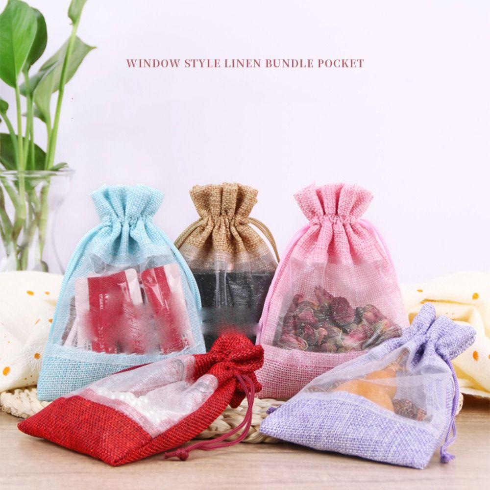 10 Pcs/Lot Large Capacity Christmas Gift Drawstring Bags Burlap Gift Bag Party Daily Festival
10 Pcs/Lot Large Capacity Christmas Gift Drawstring Bags Burlap Gift Bag Party Daily Festival