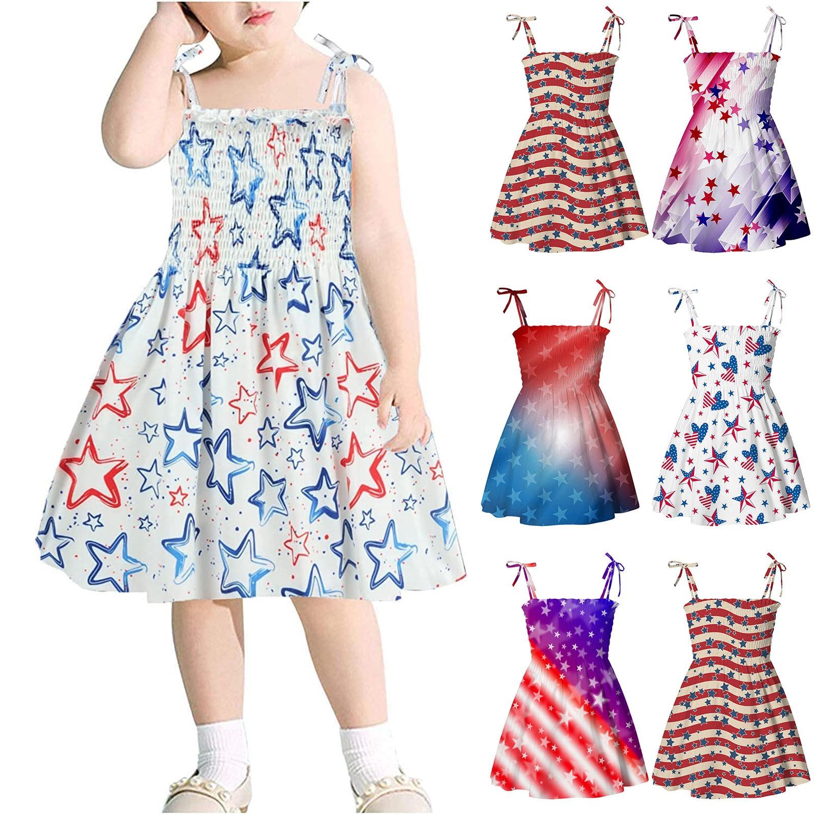 Summer Children Printing Condole Independence Day Dresses Of The Girls 130 красный
Summer Children Printing Condole Independence Day Dresses Of The Girls 130 красный