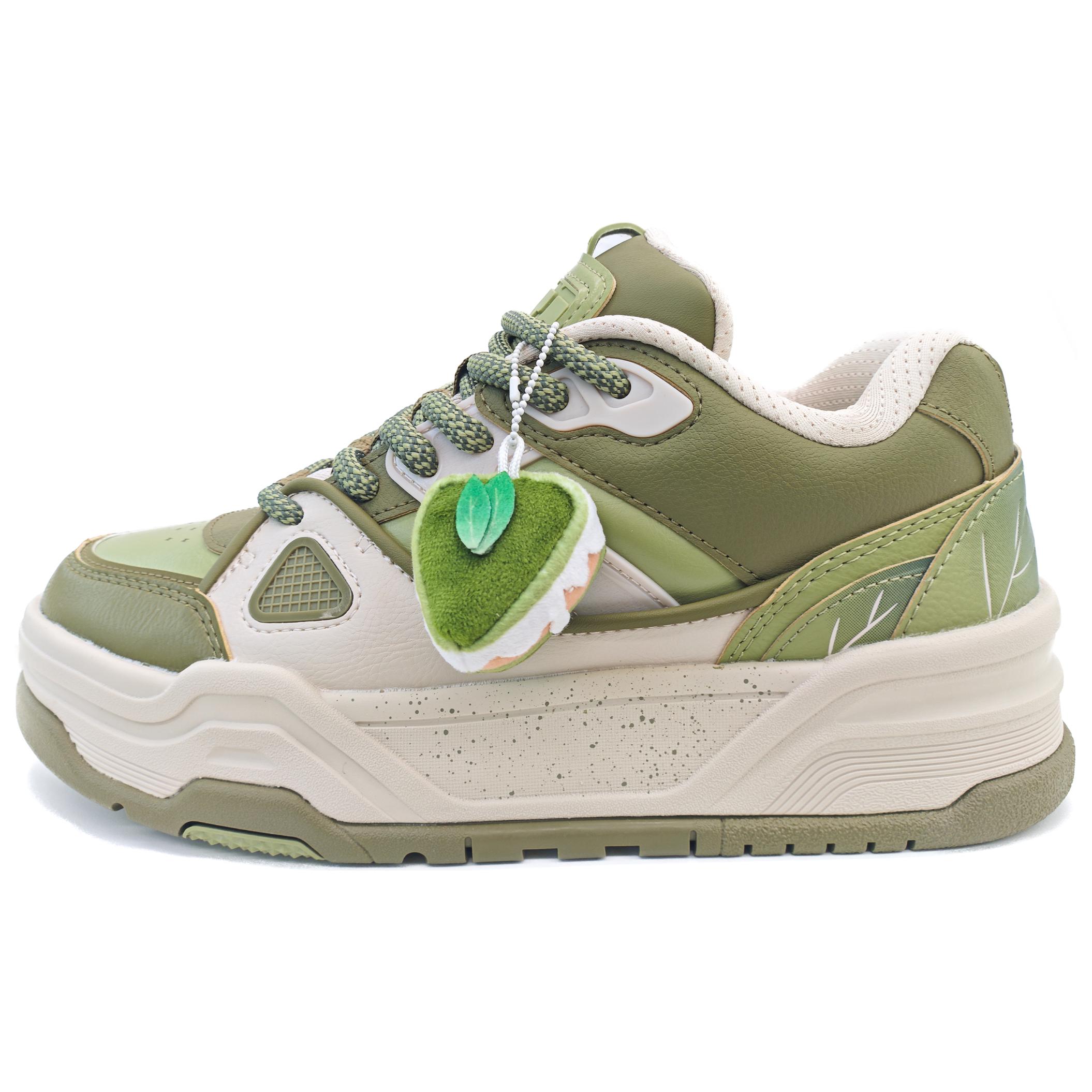 Anta Cheesecake Comfortable Versatile Non-Slip Wear-Resistant Increased Height Low-Top Skate Shoes Men sneaker Green 112518074-4 40
Anta Cheesecake Comfortable Versatile Non-Slip Wear-Resistant Increased Height Low-Top Skate Shoes Men sneaker Green 112518074-4 40