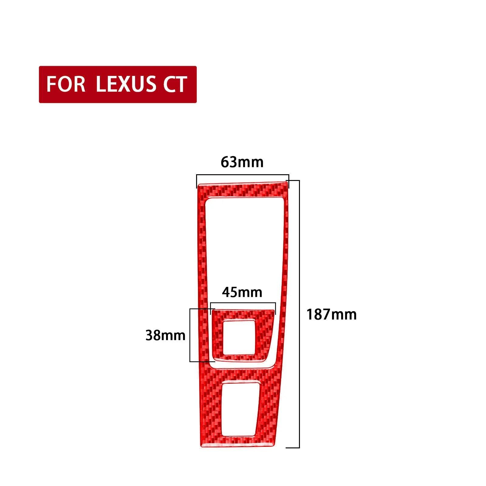 Для Lexus CT 200h 2011 2012 2013 2014 2015 2016 2017 аксессуары из углеродного волокна внутренняя панель переключения передач наклейка Red RHD
Для Lexus CT 200h 2011 2012 2013 2014 2015 2016 2017 аксессуары из углеродного волокна внутренняя панель переключения передач наклейка Red RHD