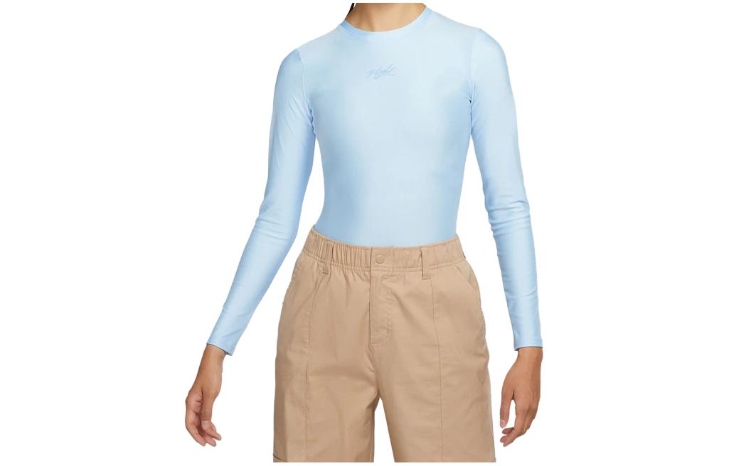 Nike Bodysuits Women s Blue Crew Neck Straight Fit DD7061-438 M
Nike Bodysuits Women s Blue Crew Neck Straight Fit DD7061-438 M