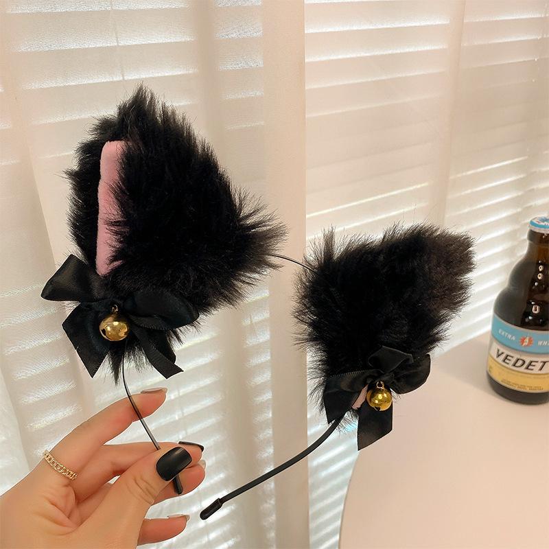 New Cute Plush Cat Ear & Fox Headband with Maid Hair Clip for Costume Play
New Cute Plush Cat Ear & Fox Headband with Maid Hair Clip for Costume Play