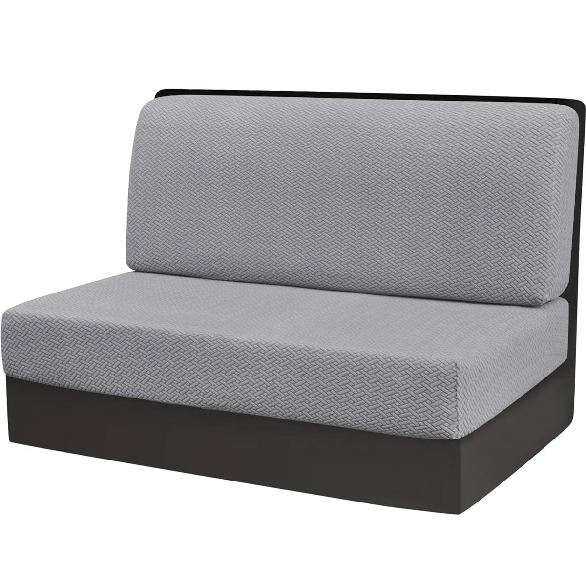 Эластичный жаккардовый чехол для обеденной зоны на автодоме, защита животных, моющийся двухместный диванчик для автофургона, автомобильные скамейки, чехлы для ресторана светло-серый
Эластичный жаккардовый чехол для обеденной зоны на автодоме, защита животных, моющийся двухместный диванчик для автофургона, автомобильные скамейки, чехлы для ресторана светло-серый