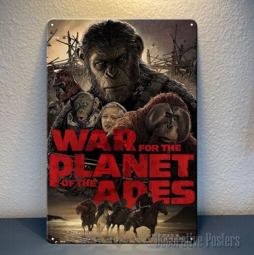 War For The Planet Of Apes Movie Metal Poster Collectable Tin Sign 8x12in aluminum aluminum 20x30cm
War For The Planet Of Apes Movie Metal Poster Collectable Tin Sign 8x12in aluminum aluminum 20x30cm
