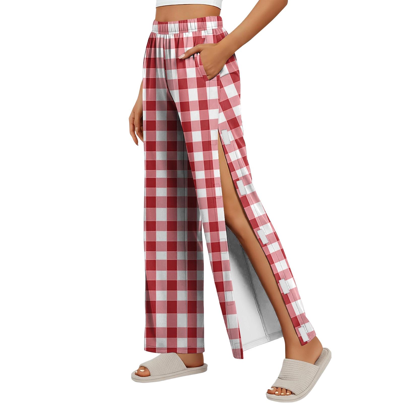 Women Plaid Side Velcro Closure Easy Open Post Surgery Recovery Care Long Pants Adjustable Fit Soft Fabric XXL червоний
Women Plaid Side Velcro Closure Easy Open Post Surgery Recovery Care Long Pants Adjustable Fit Soft Fabric XXL червоний