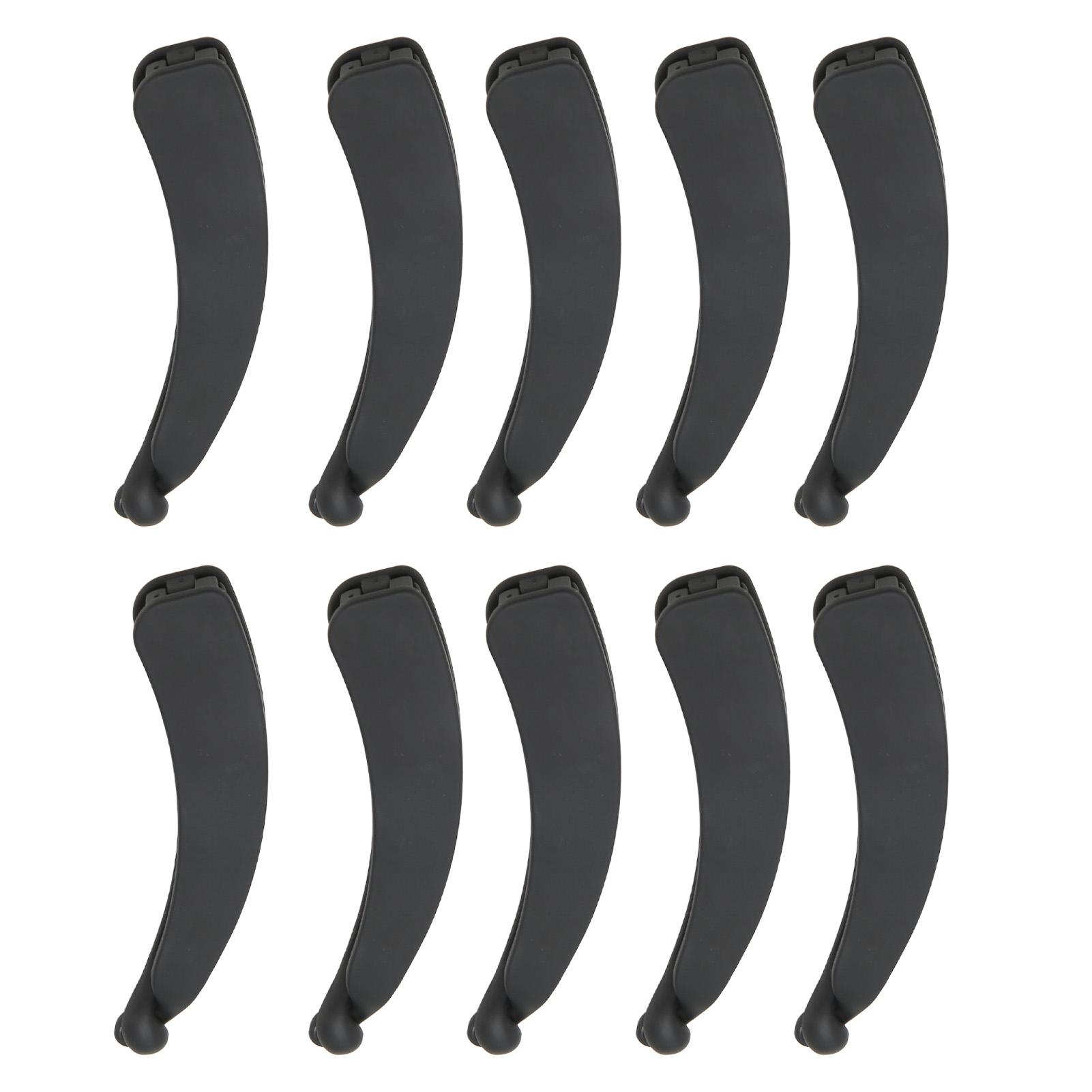 10PCS Black Banana Hair Clip Safe Elegant Sweet Fashionable Flexible Ponytail Holder for Hair Accessories
10PCS Black Banana Hair Clip Safe Elegant Sweet Fashionable Flexible Ponytail Holder for Hair Accessories