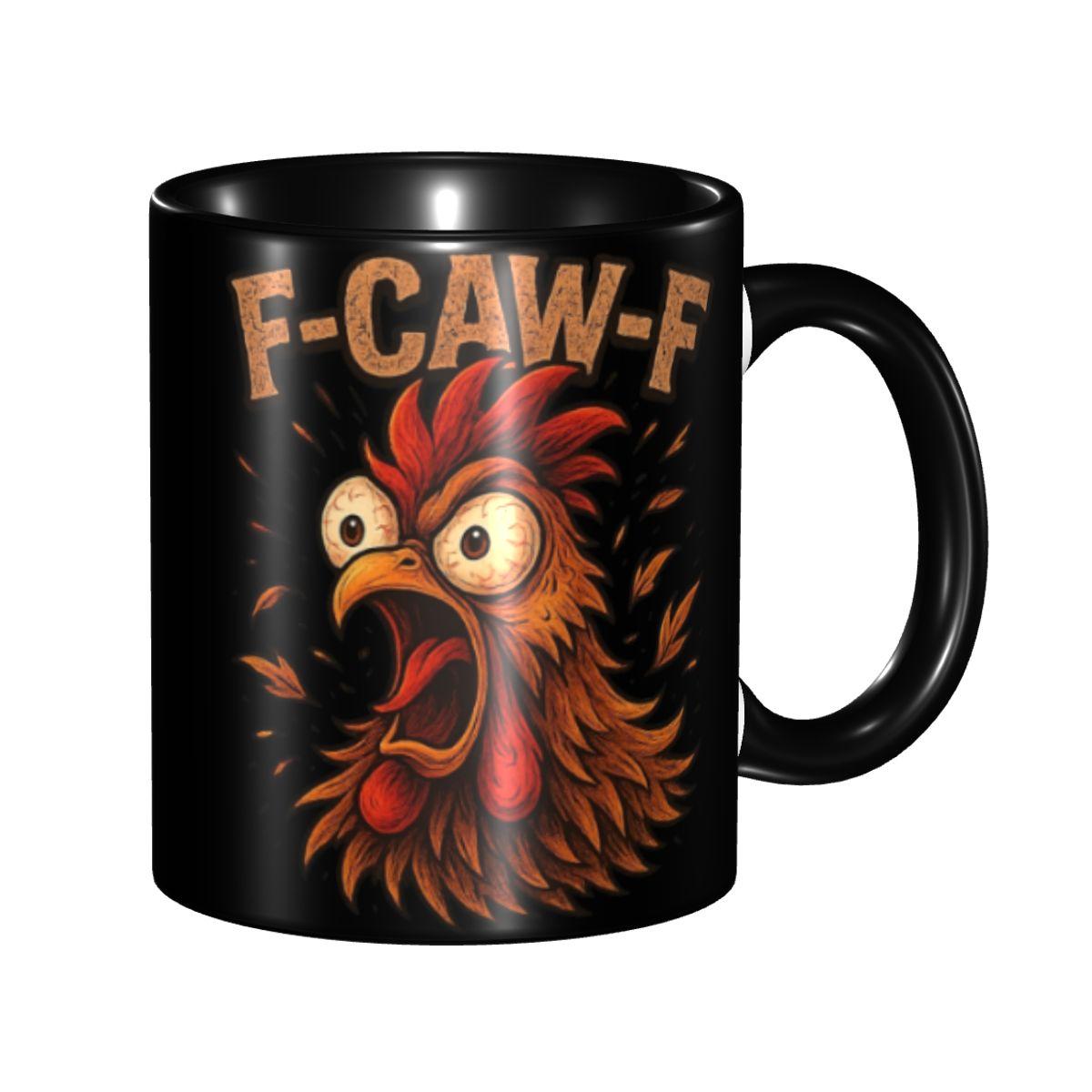 Funny F-Caw-F Chicken FCAWF Mug Fun Tea Cup Gift For Women Men Cup Memorial Cup 301-400ml
Funny F-Caw-F Chicken FCAWF Mug Fun Tea Cup Gift For Women Men Cup Memorial Cup 301-400ml