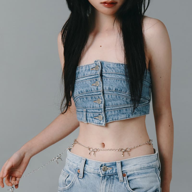 OVT-U drop Ribbon Waist Chain Chain
OVT-U drop Ribbon Waist Chain Chain