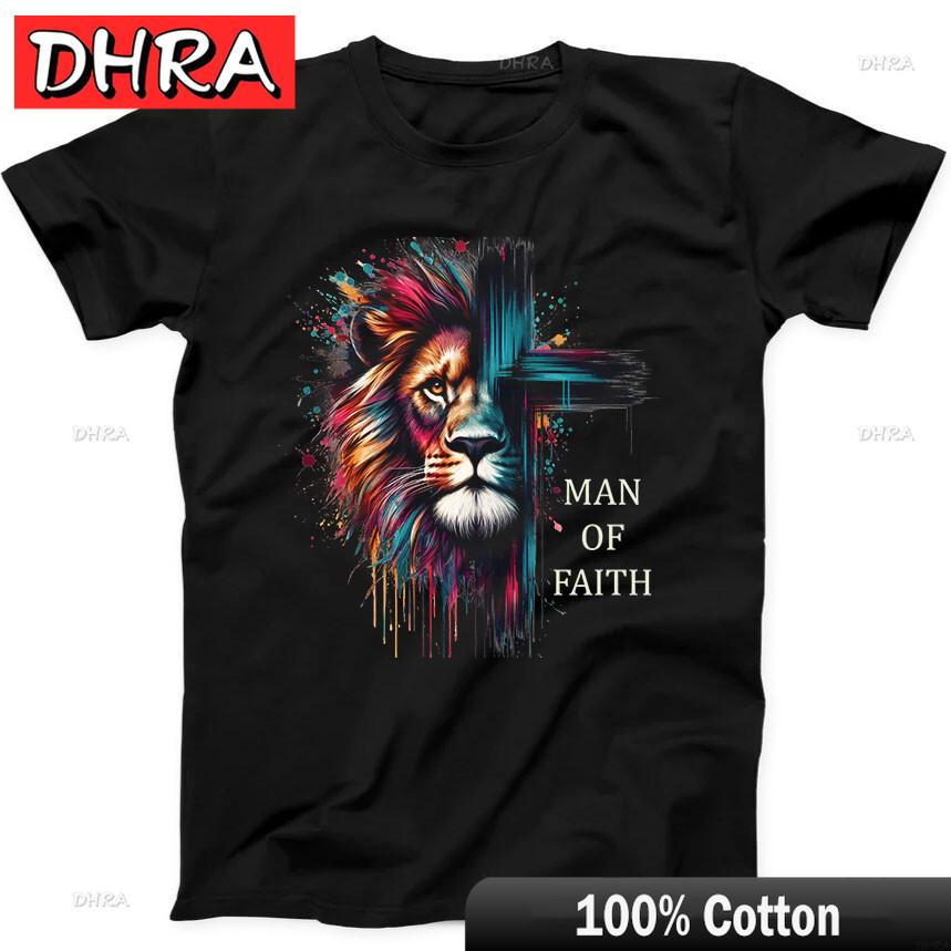 Unisex of Faith Lion Christian Jesus Christmas Funny Gift Black T Shirt Aesthetic Chic Tops TShirts for Couples TShirt Girlfriend 4XL
Unisex of Faith Lion Christian Jesus Christmas Funny Gift Black T Shirt Aesthetic Chic Tops TShirts for Couples TShirt Girlfriend 4XL