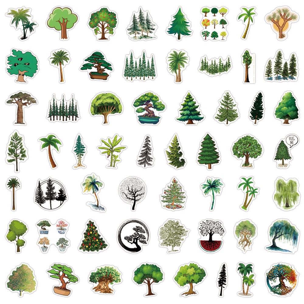 55pcs Cartoon Tree & Green Plant Waterproof Stickers for Journals, Water Bottles, Computers
55pcs Cartoon Tree & Green Plant Waterproof Stickers for Journals, Water Bottles, Computers