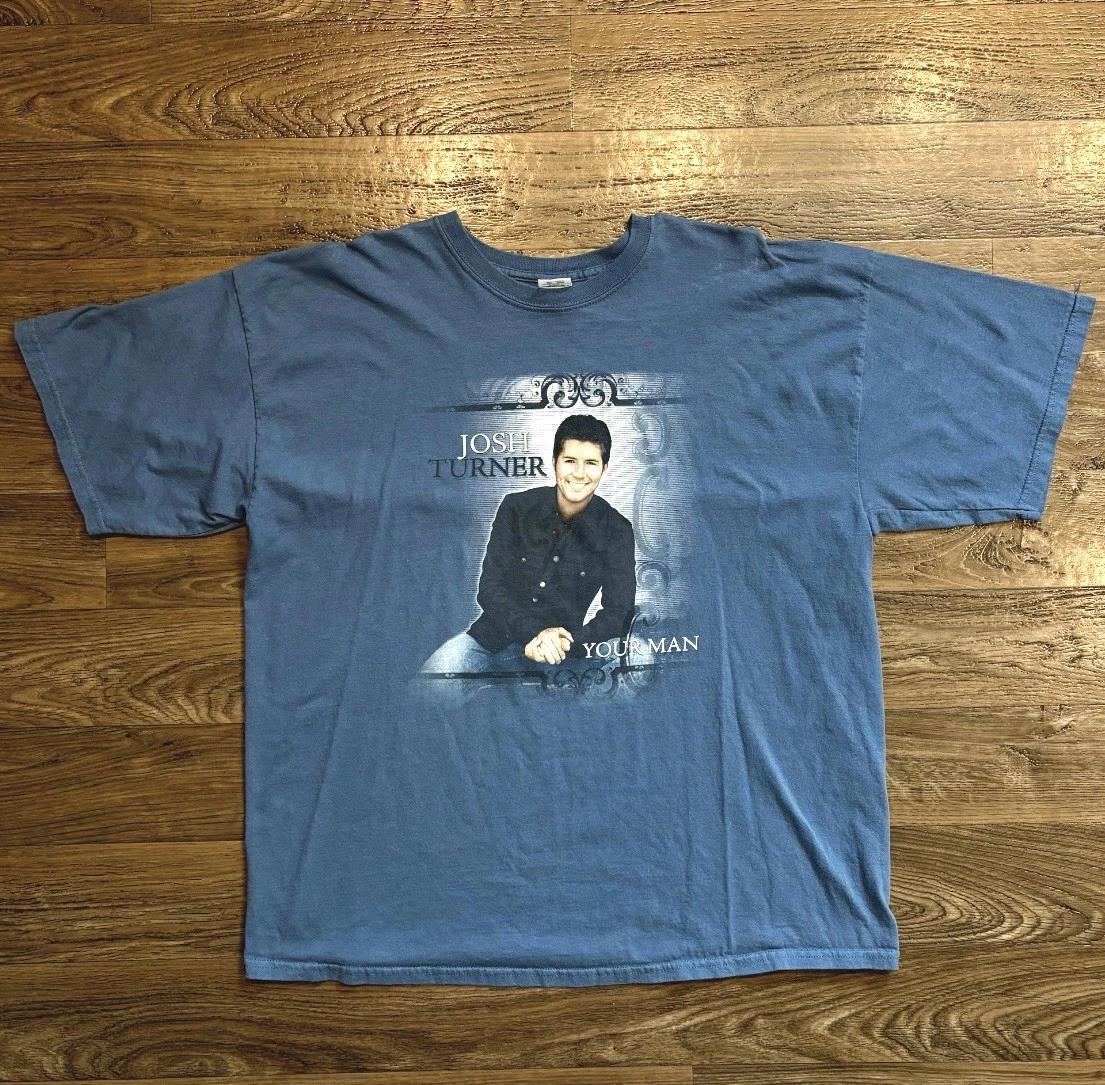 Y2K / Vintage 2000s Josh Turner “Your Man” Country Tour T-shirt Blue 2XL S
Y2K / Vintage 2000s Josh Turner “Your Man” Country Tour T-shirt Blue 2XL S