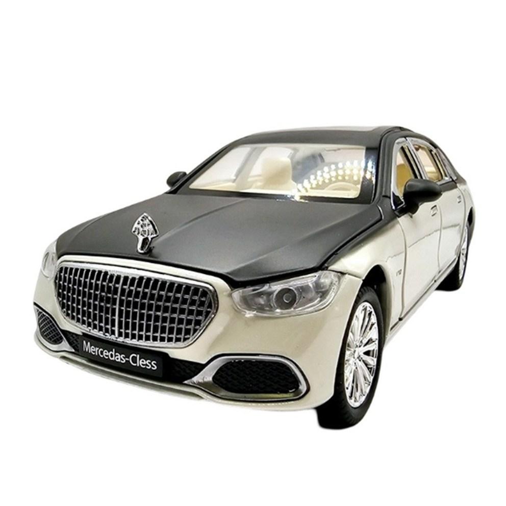 Mercedes-Maybach S680 Diecast Model 1:24 Scale, Black Ivory Two-Tone
Mercedes-Maybach S680 Diecast Model 1:24 Scale, Black Ivory Two-Tone
