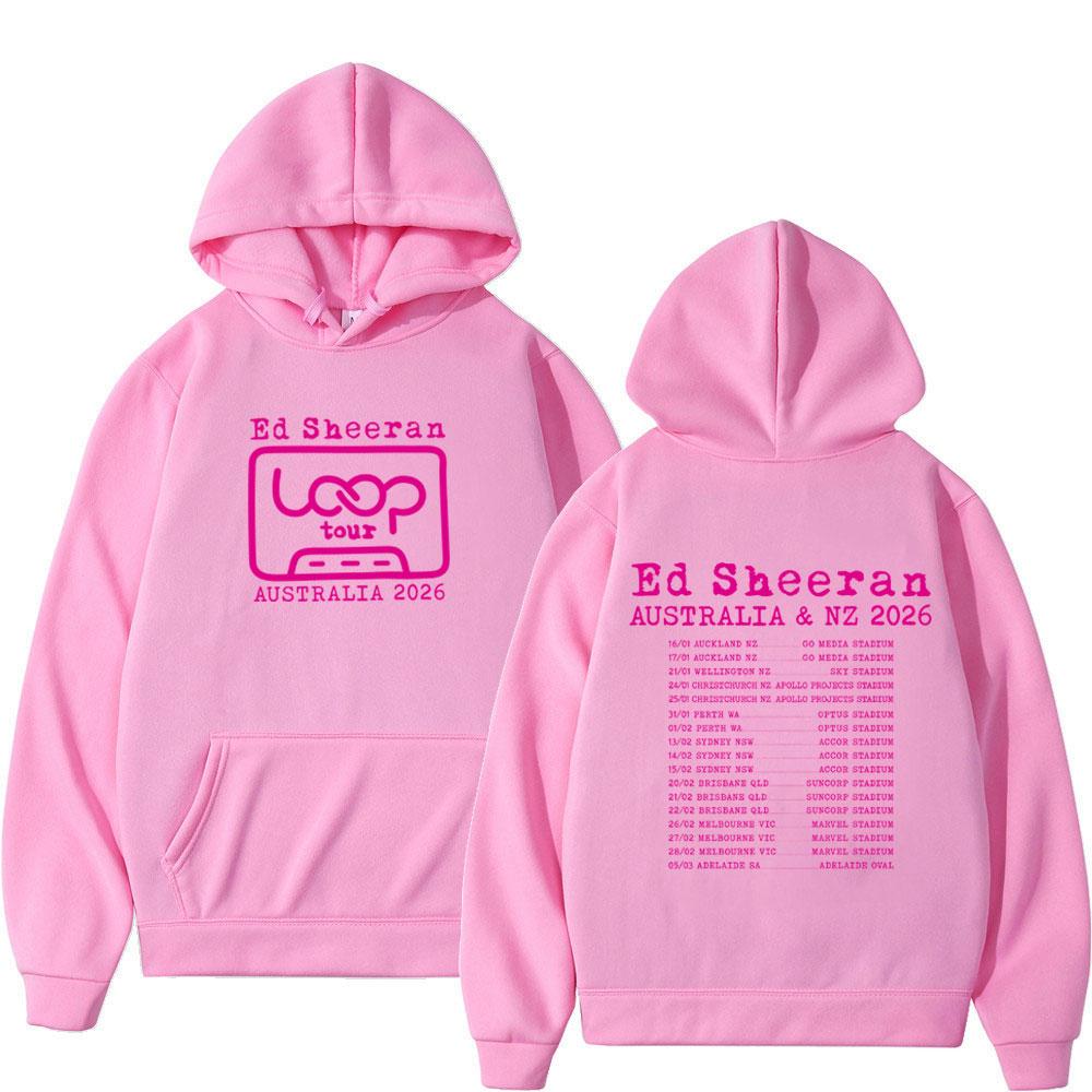 Ed Sheeran Loop Tour Australia and New Zealand 2026 Tour Hoodie Men Women Hip-hop Pullover Casual Aesthetics Sweatshirt Fan Gift M
Ed Sheeran Loop Tour Australia and New Zealand 2026 Tour Hoodie Men Women Hip-hop Pullover Casual Aesthetics Sweatshirt Fan Gift M