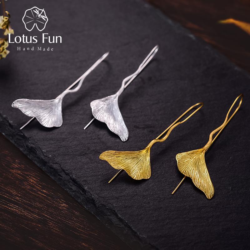 Lotus Fun лист гинкго настоящее серебро 925 пробы ювелирные изделия винтажные серьги-капли для женщин Brincos
Lotus Fun лист гинкго настоящее серебро 925 пробы ювелирные изделия винтажные серьги-капли для женщин Brincos