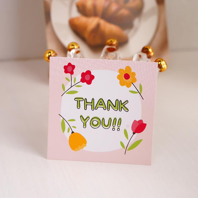 50Pcs 6*6CM Flower Thank You Cards For Gift Box Package Wrapping Holiday Cards Bakery Flower Shop Small Businesses 50pcs
50Pcs 6*6CM Flower Thank You Cards For Gift Box Package Wrapping Holiday Cards Bakery Flower Shop Small Businesses 50pcs