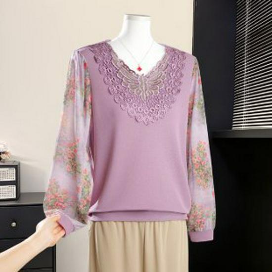 Mom s Spring Knit T-shirt: Stylish Base Layer for Middle-Aged & Older Women XL фіолетовий
Mom s Spring Knit T-shirt: Stylish Base Layer for Middle-Aged & Older Women XL фіолетовий