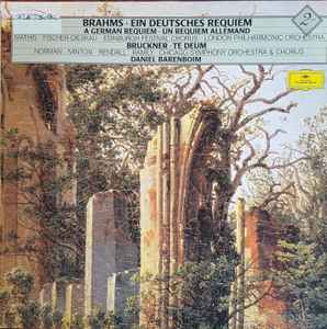 LP Record DANIEL BARENBOIM LONDON PHILHARMON Brahms Ein Deutsches Requiem Bruc 4150001 DEUTSCHE GRAMMO Germany Classical Used
LP Record DANIEL BARENBOIM LONDON PHILHARMON Brahms Ein Deutsches Requiem Bruc 4150001 DEUTSCHE GRAMMO Germany Classical Used