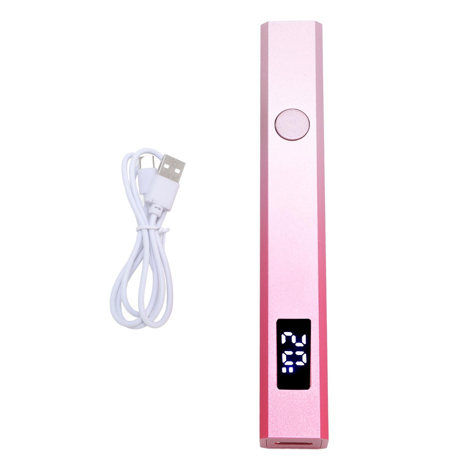 3W Handheld Nail Lamp USB Rechargeable Fast Curing Small Portable Lamp for Gel Nails Gradient Color
3W Handheld Nail Lamp USB Rechargeable Fast Curing Small Portable Lamp for Gel Nails Gradient Color