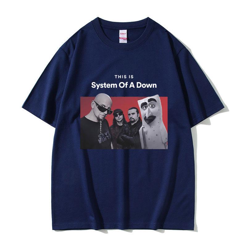 This Is System of A Down T Shirts Men Cotton Vintage Oversized Tshirt Mens 90s Rock Band Alternative Metal Music Tshirt 4XL
This Is System of A Down T Shirts Men Cotton Vintage Oversized Tshirt Mens 90s Rock Band Alternative Metal Music Tshirt 4XL
