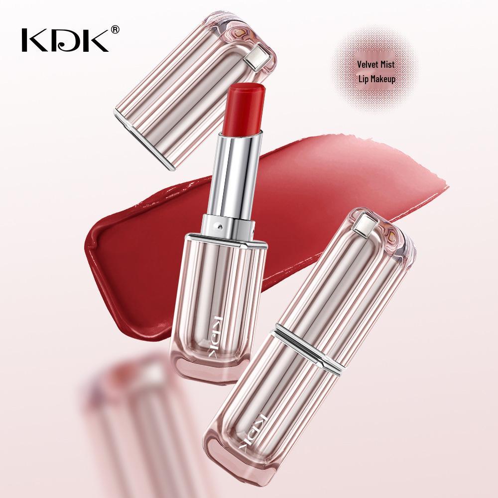 KDK Angel Velvet Color-Lock Non-Stick Lipstick: Creamy, moisturizing, high-shine finish that enhances your look. 2.8g
KDK Angel Velvet Color-Lock Non-Stick Lipstick: Creamy, moisturizing, high-shine finish that enhances your look. 2.8g