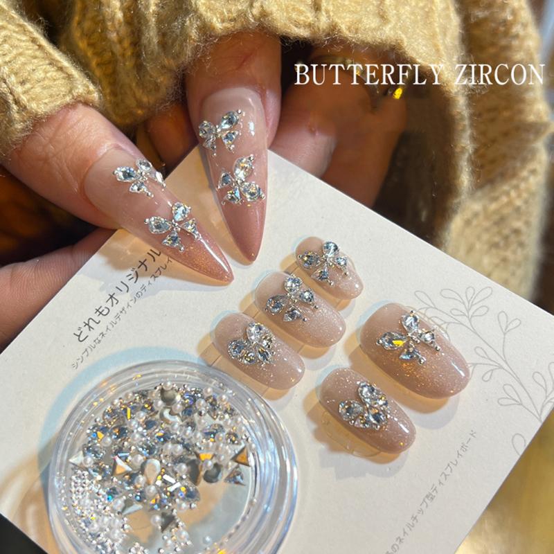 1 Box Sparkle Butterfly Stitching Nail Art Charms Glitter 3D Crystals Diamonds For Women Girls Nail Decor Jewelry
1 Box Sparkle Butterfly Stitching Nail Art Charms Glitter 3D Crystals Diamonds For Women Girls Nail Decor Jewelry