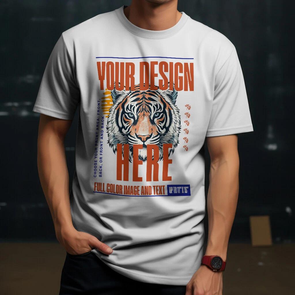 Your Design Full Color Custom Print Text, Logo or Photo On T shirt Graphic Tee 4XL
Your Design Full Color Custom Print Text, Logo or Photo On T shirt Graphic Tee 4XL