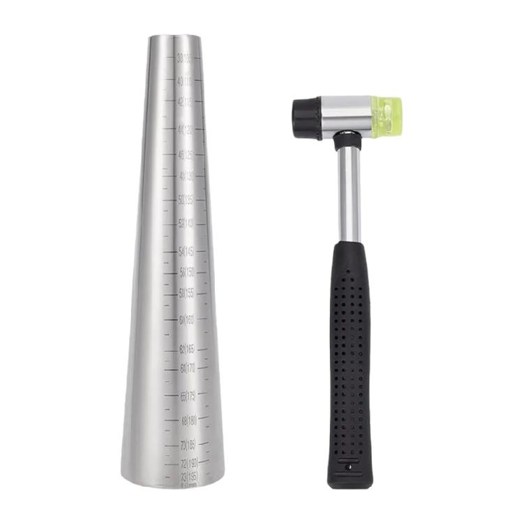 Heavy Type Bracelet Resizing Set Stainless Steel Mandrel Tool with Calibration Markings for Delicate Craftsmanship 1
Heavy Type Bracelet Resizing Set Stainless Steel Mandrel Tool with Calibration Markings for Delicate Craftsmanship 1