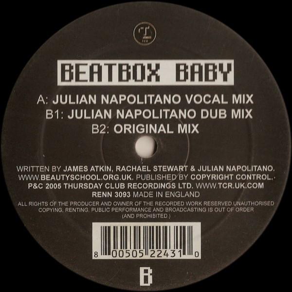 12inch Record BEAUTY SCHOOL - Beatbox Baby RENN3093 Thursday Club R 2004 US Rap & Hip-Hop/R&B Used
12inch Record BEAUTY SCHOOL - Beatbox Baby RENN3093 Thursday Club R 2004 US Rap & Hip-Hop/R&B Used