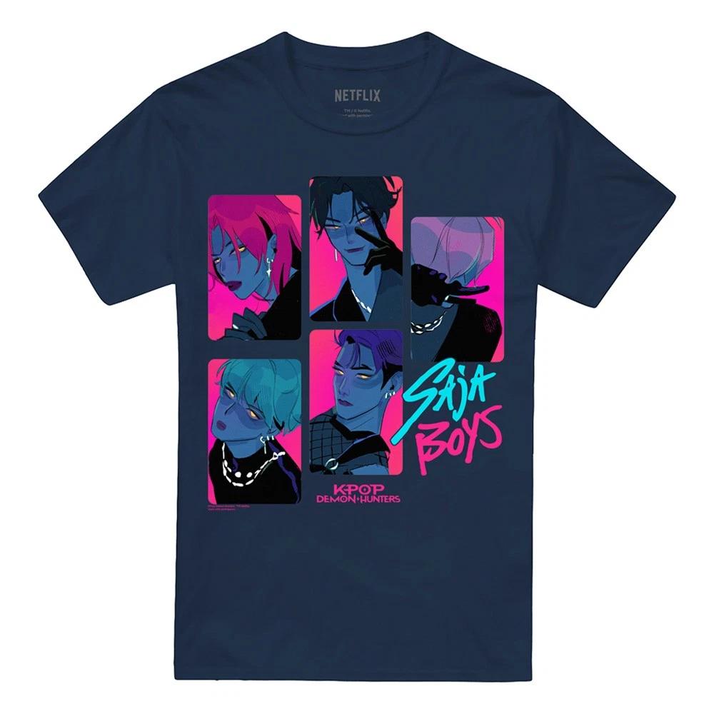 Kpop Demon Hunters Saja Boys Demons Unisex T-Shirt S-5XL, Navy M
Kpop Demon Hunters Saja Boys Demons Unisex T-Shirt S-5XL, Navy M