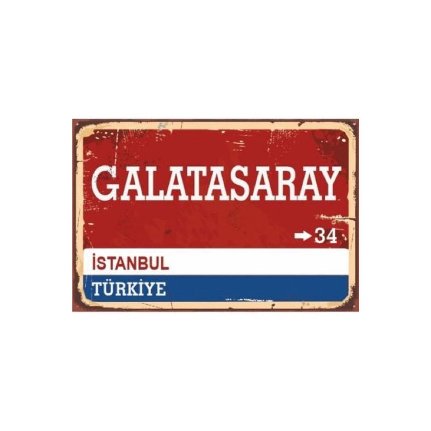 Галатасарай Стамбул Уличный знак Живопись
Галатасарай Стамбул Уличный знак Живопись