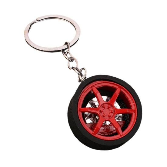 Keychain Pendant Wheel Caliper Design Zinc Alloy Key Chain with Rubber Tires Racing Style Key Holder Backpack Car Accessory червоний
Keychain Pendant Wheel Caliper Design Zinc Alloy Key Chain with Rubber Tires Racing Style Key Holder Backpack Car Accessory червоний