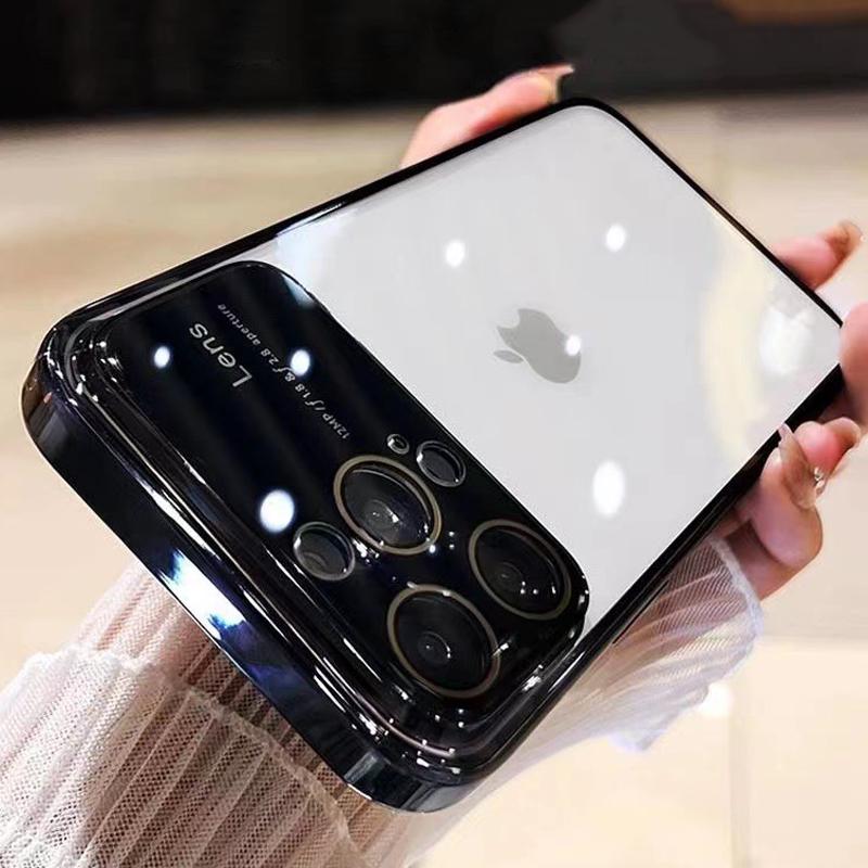 Роскошный прозрачный чехол Big Vision с покрытием для iPhone 15 14 13 12 11 Pro Max XS X XR 7 8 Plus, стеклянный защитный чехол для объектива камеры, чехол для телефона
Роскошный прозрачный чехол Big Vision с покрытием для iPhone 15 14 13 12 11 Pro Max XS X XR 7 8 Plus, стеклянный защитный чехол для объектива камеры, чехол для телефона