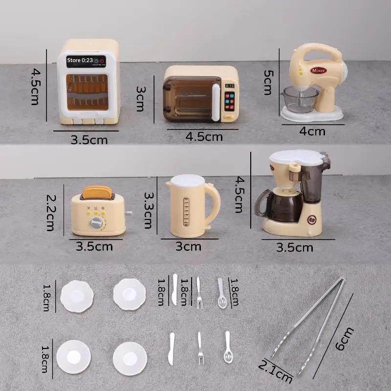 1 Set 1:12 Dollhouse Miniature Coffee Machine Egg Beater Bread Machine Home Appliances Decor Toy Doll House Accessories
1 Set 1:12 Dollhouse Miniature Coffee Machine Egg Beater Bread Machine Home Appliances Decor Toy Doll House Accessories