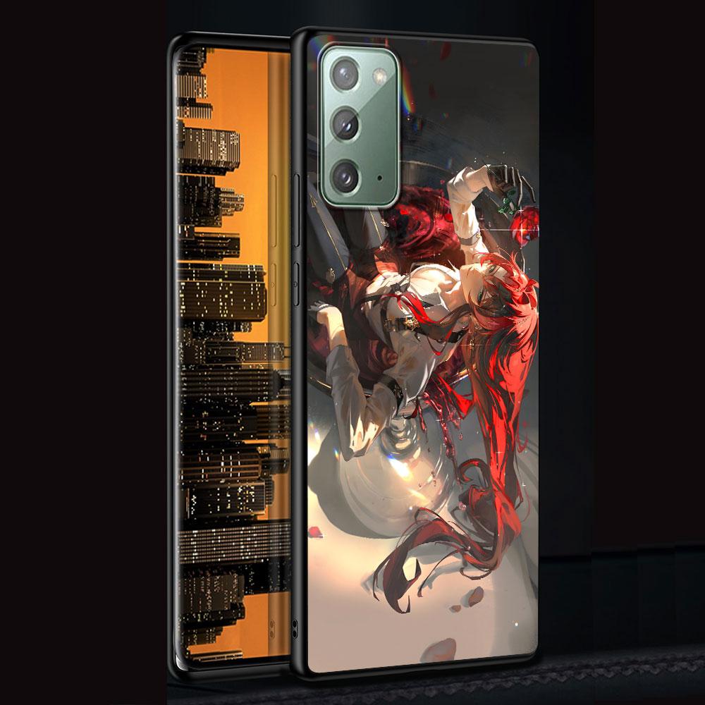Чехол Honkai Star Rail Argenti для Samsung Galaxy Note 10 Plus 20 Ultra 9 8, чехол из ТПУ для телефона, черный мягкий корпус, Funda Capa Samsung Note 20
Чехол Honkai Star Rail Argenti для Samsung Galaxy Note 10 Plus 20 Ultra 9 8, чехол из ТПУ для телефона, черный мягкий корпус, Funda Capa Samsung Note 20