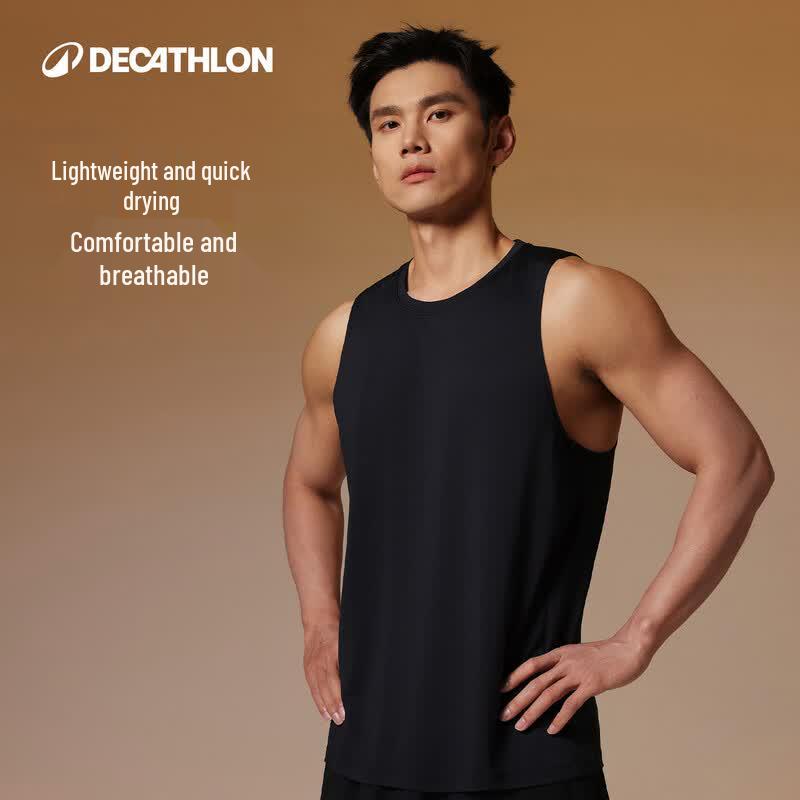 Decathlon Men s Quick-Dry Sleeveless Training Vest M
Decathlon Men s Quick-Dry Sleeveless Training Vest M