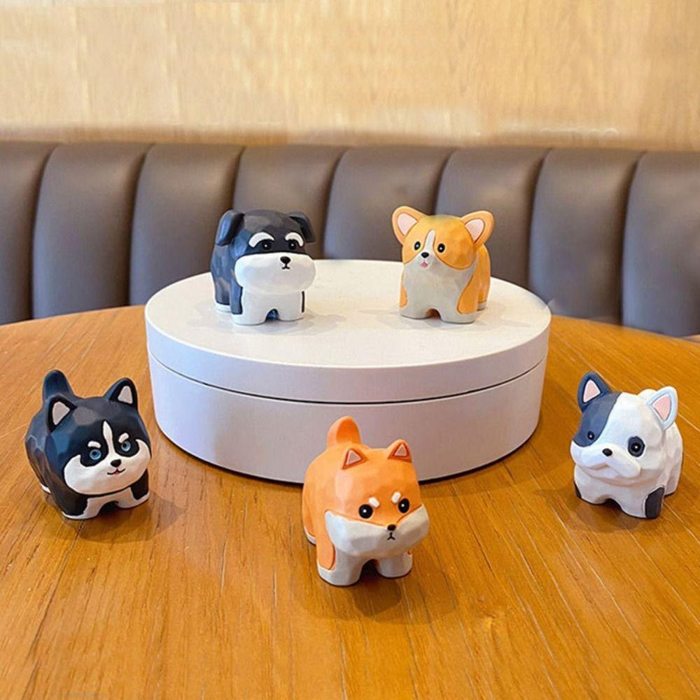 Desktop Ornaments Puppy Resin Miniature Crafts Puppy Statues Toy Dogs Ornaments Home Decoration Style E
Desktop Ornaments Puppy Resin Miniature Crafts Puppy Statues Toy Dogs Ornaments Home Decoration Style E