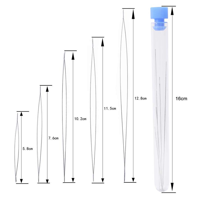 З нержавіючої сталі 5 шт. Відкриваються вигнуті голки для бісеру Інструменти Булавки для заправки бісеру Шнур Шнур Легке виготовлення ювелірних виробів своїми руками 9
З нержавіючої сталі 5 шт. Відкриваються вигнуті голки для бісеру Інструменти Булавки для заправки бісеру Шнур Шнур Легке виготовлення ювелірних виробів своїми руками 9