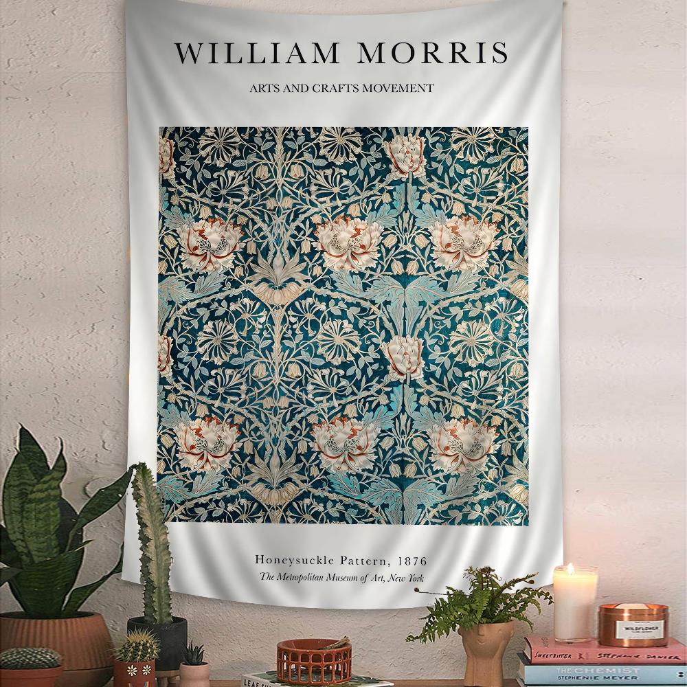 William Morris Art Colorful Tapestry Wall Hanging Hippie Flower Wall Carpets Dorm Decor Japanese Tapestry 50x70cm
William Morris Art Colorful Tapestry Wall Hanging Hippie Flower Wall Carpets Dorm Decor Japanese Tapestry 50x70cm