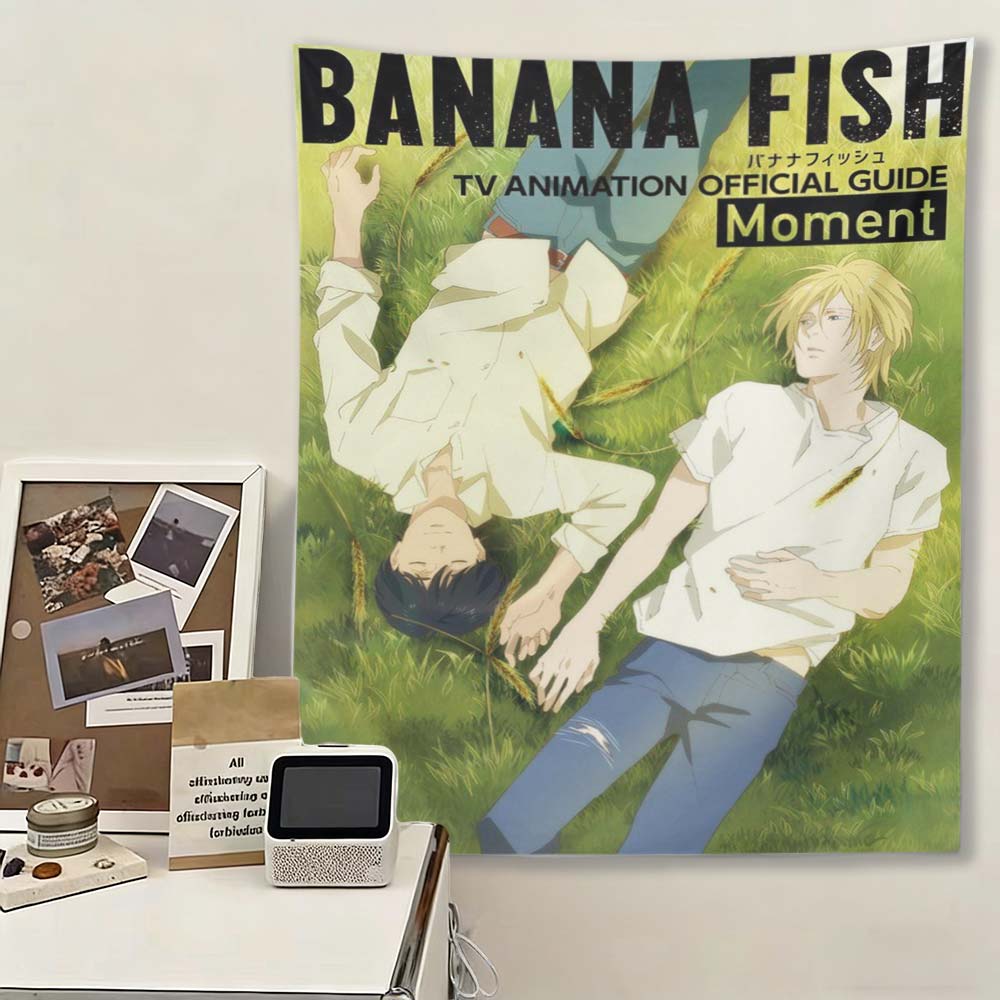 Banana Fish Anime Tapestry Wall Hanging Aesthetic Bedroom Dorm Manga Decor 74x94cm(29x37in)
Banana Fish Anime Tapestry Wall Hanging Aesthetic Bedroom Dorm Manga Decor 74x94cm(29x37in)
