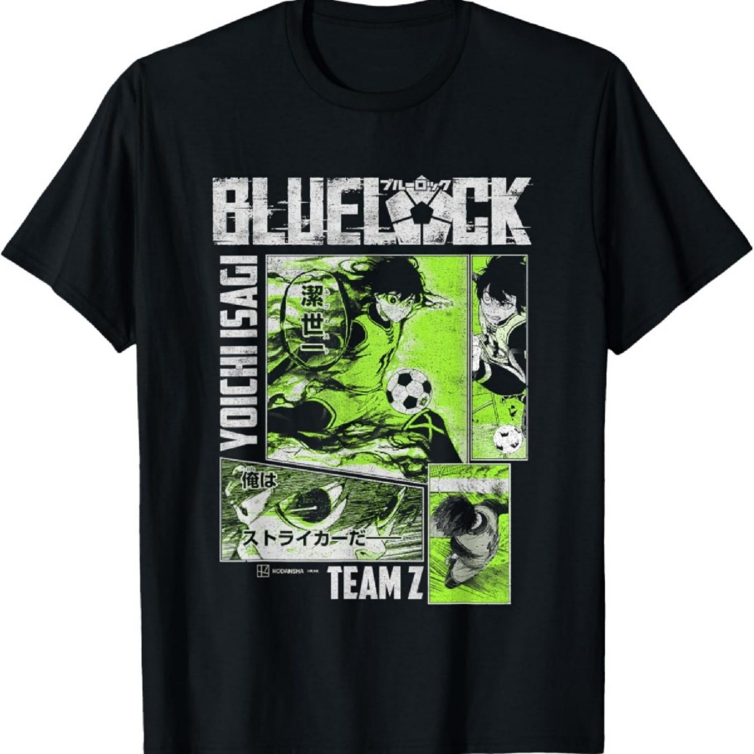 Blue Lock Yoichi Isagi Split Soccer Panels T-Shirt XXXXXL чорний
Blue Lock Yoichi Isagi Split Soccer Panels T-Shirt XXXXXL чорний