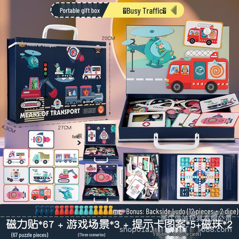 Magnetic Dress-Up Puzzle Set for Toddlers - Educational Toy for Early Learning
Magnetic Dress-Up Puzzle Set for Toddlers - Educational Toy for Early Learning