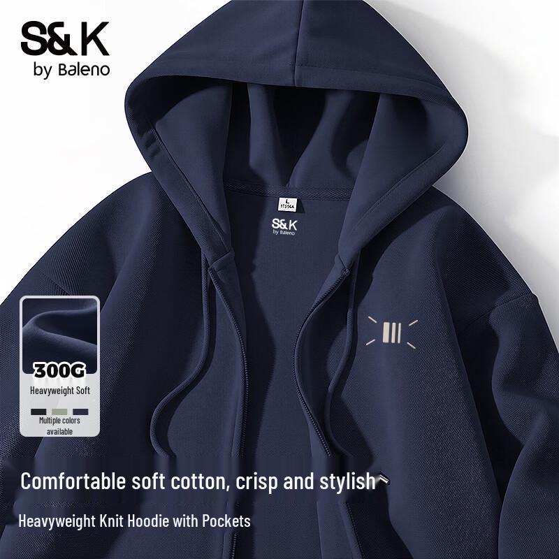Baleno Men s Loose Fit Zipper Hoodie Sweatshirt M
Baleno Men s Loose Fit Zipper Hoodie Sweatshirt M