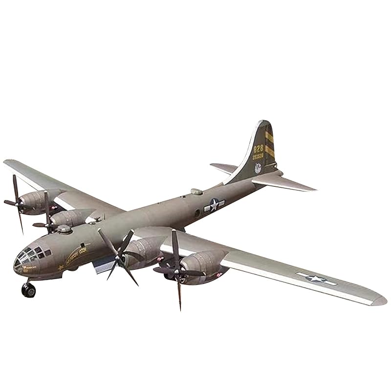 1/47 Scale Paper B-29 Superfortress Bomber Aircraft Model Handmade DIY Military Model Display (Unassembled Kit)
1/47 Scale Paper B-29 Superfortress Bomber Aircraft Model Handmade DIY Military Model Display (Unassembled Kit)