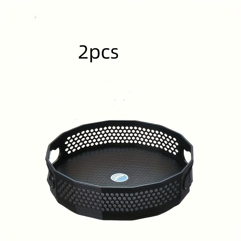 2pcs/ Large-Capacity Countertop Storage Box, Household Seasoning Bottle Storage Basket with Handle, Non-Slip Turntable 2pcs чорний
2pcs/ Large-Capacity Countertop Storage Box, Household Seasoning Bottle Storage Basket with Handle, Non-Slip Turntable 2pcs чорний