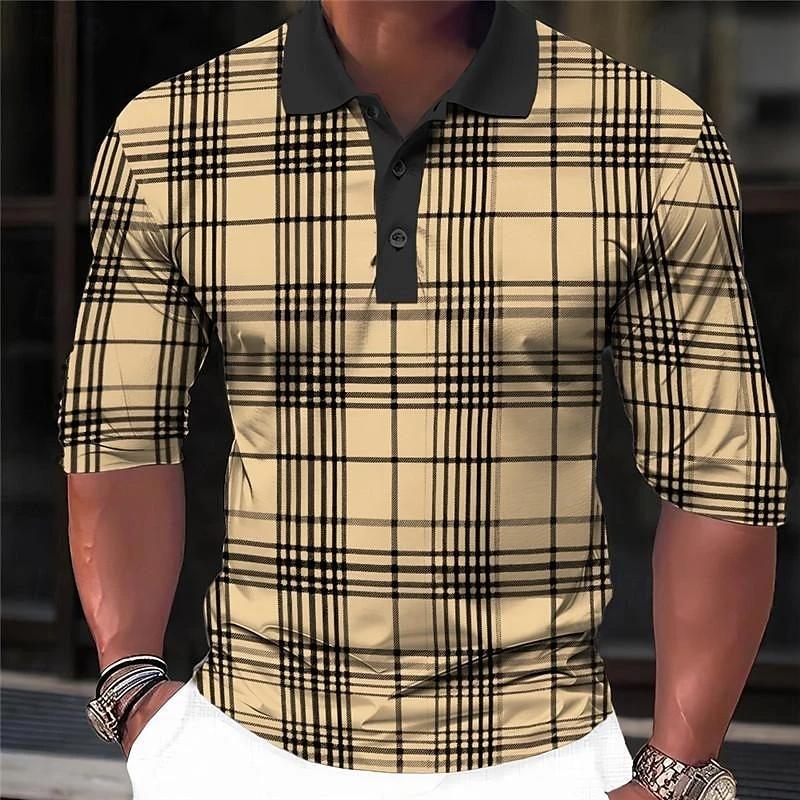 Men Casual Summer Polo Shirt Short Sleeve Lapel Button Streetwear Lightweight Jogging Tops Grid Printing 3XL
Men Casual Summer Polo Shirt Short Sleeve Lapel Button Streetwear Lightweight Jogging Tops Grid Printing 3XL