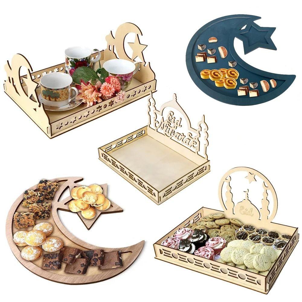 Wooden Star Moon Plates Kareem Table Decoration Ornament Gift Mubarak Food Tray Home 06
Wooden Star Moon Plates Kareem Table Decoration Ornament Gift Mubarak Food Tray Home 06
